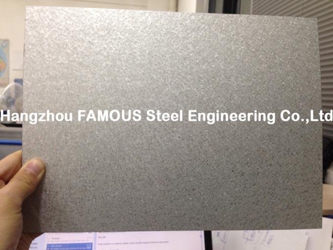 Color Coated Sheet Base Metal Galvalume Steel Coil With Alu-Zinc Primer 2