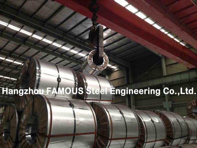 Metal Steel Building Galvalume Steel Coil / Steel Plate With ASTM / EN 9