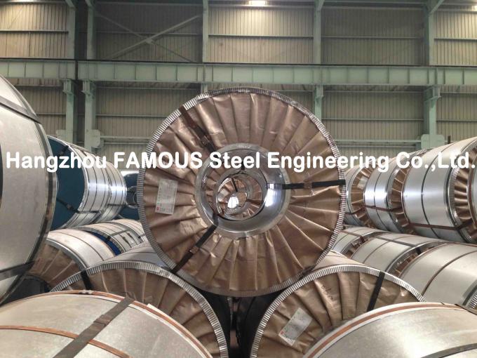 Outside Walls Applied Galvanized Steel Coil / GL Galvalume Sheet 5