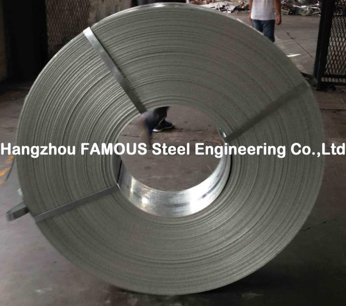 Cold Rolled Hot Dipped Galvanized Steel Strip Galvanized Steel Coil 600mm - 1500mm Width 0