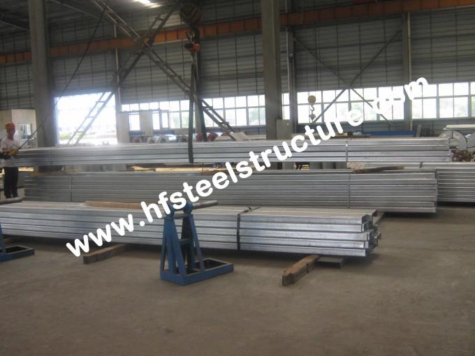 Hot Dipped Galvanised Steel Purlines By Galvanizing Steel Strip For Prefab House 2