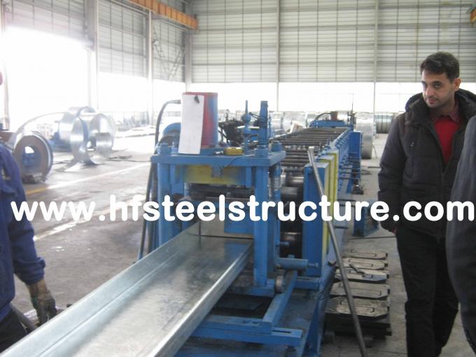 Hot Dipped Galvanised Steel Purlines By Galvanizing Steel Strip For Prefab House 3