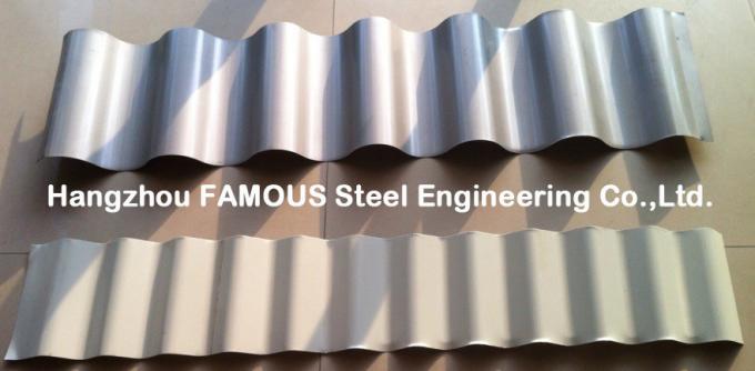Color Coated Metal Roofing Sheets Customzied For Steel Structure 1
