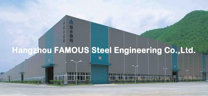 ASTM / GB / JIS / DIN Structural Engineering Designs , Pre-engineered Steel Building 2