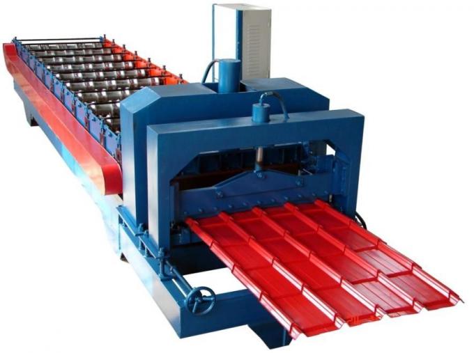 Steel Roof Glazed Tile Roofing Sheet Forming Machine With 18 Forming Stations 2