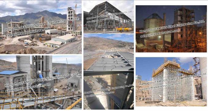 Industrial Structural Steel Fabrications Bolivia Cement Plant 1