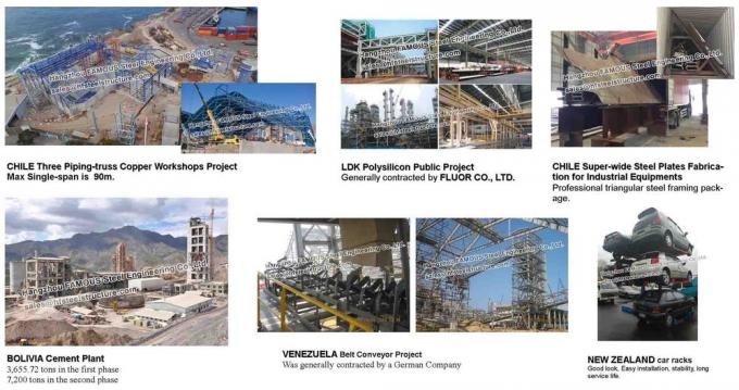 Industrial Structural Steel Fabrications Bolivia Cement Plant 12