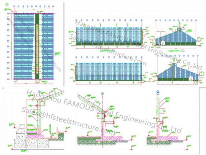 Steel Workshop Civil Engineering Structural Designs For Fabrications 3