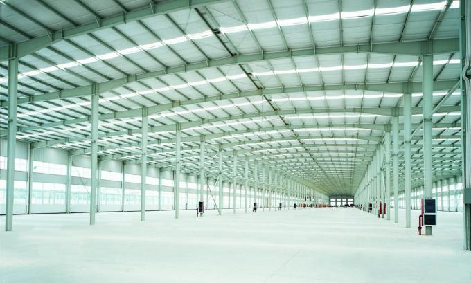 Fabricated Steel Industrial Steel Buildings with Galvanized steel Surface treatment 0