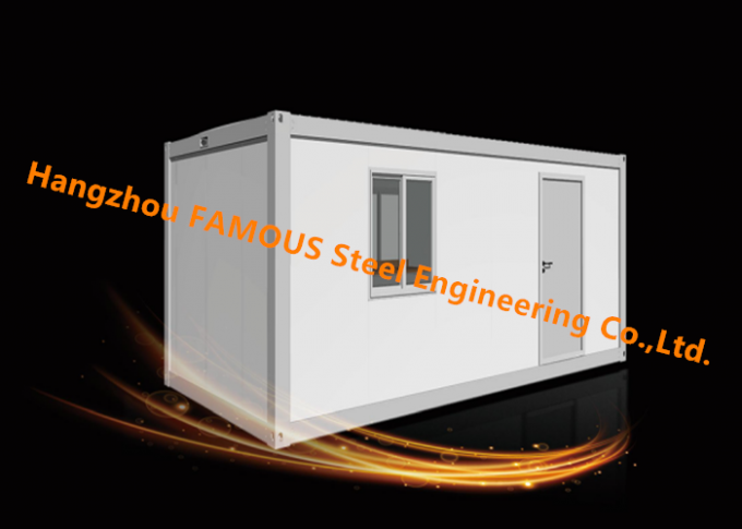 Modern Steel Frame Modular Prefab Container House For Site Office And Temporary Accommodation 0
