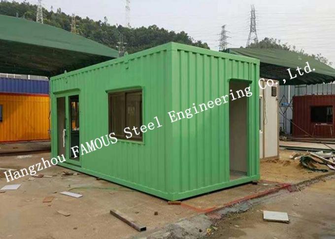 Lightweight 40ft Prefab Container House For Living Accommodation With Painted Surface 1