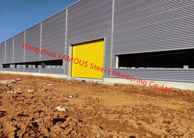 Insulated Factory Rolling Gate Industrial Garage Doors Lifting For Warehouse Internal And External Use 0