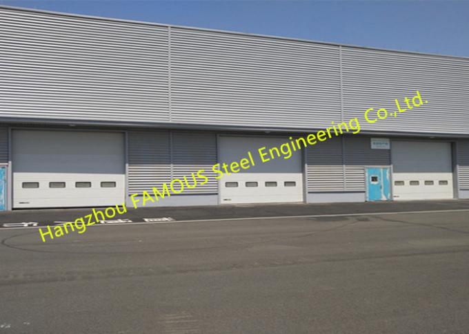 Commercial Overhead Sectional Sliding Industrial Garage Doors Factory Up Ward Fast Lifting Gate 2