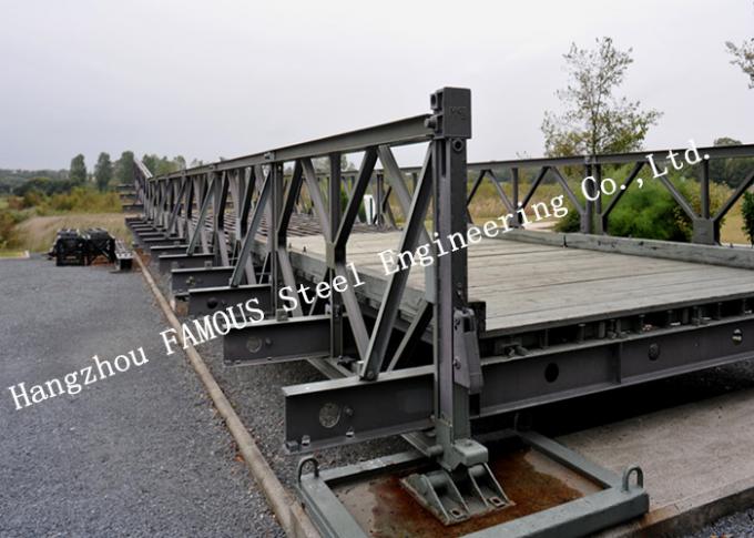 Lightweight Structure Temporary Usage Military Bailey Bridge For Emergency Application 0