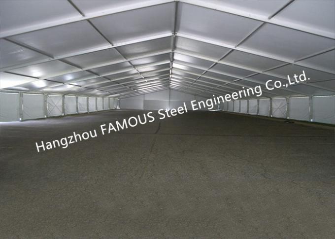 Climbing Roof Type Metal Storage Tents Outdoor Windproof Pvc Steel Framed Hangars 1