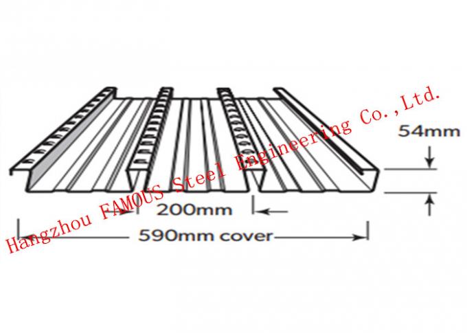 Comflor Series Bondek Equiv Galvanized Steel Structural Decking Design Construction 0