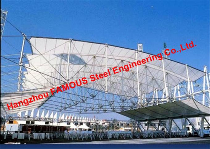 Structural Steel Truss Membrane Carports Car Canopy Garage Shelter New Zealand America Standard 0