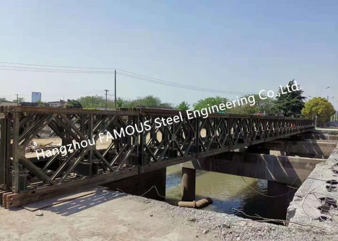 AWS D1.1D1.5 Fabricated Steel Structures For Modular Bridges Truss Girder 0