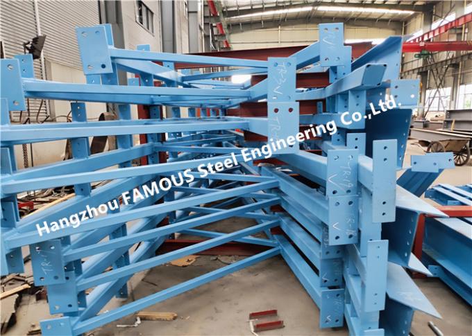 Customized Fabricated Steel Truss Structure Q235B Q345B 0