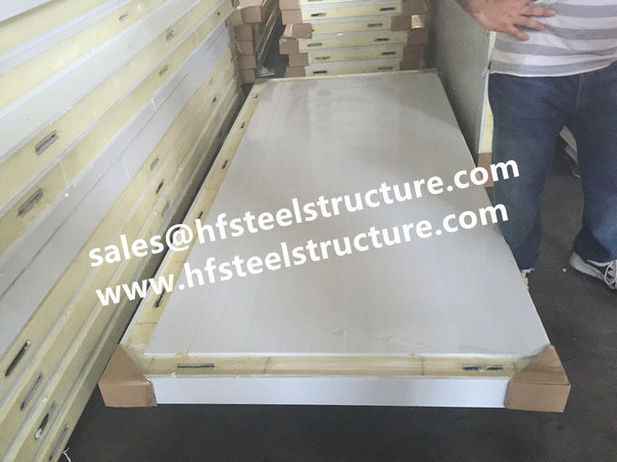 Polystyrene Cold Room Insulation Panels 100 mm Thickness 10k g Density SGS CE 1