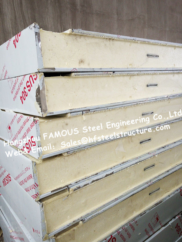 Typical Insulation Material Pu Cold Room Panel And Sandwich Cooler Panel For Polyurethane Freezer 1