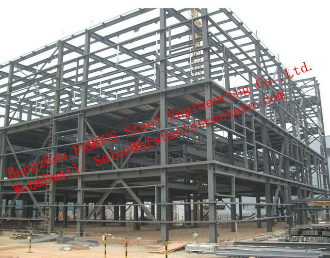 NZ AS Various Standards Industrial Steel Buildings For Structural Skeleton Framed Steel Building 0