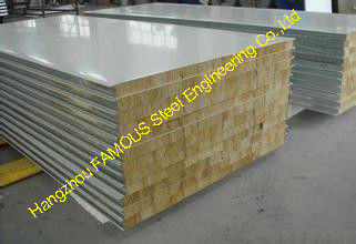 Corrugated Metal Roofing Sheets , Fire Rated Insulated Roofing Sheets 0