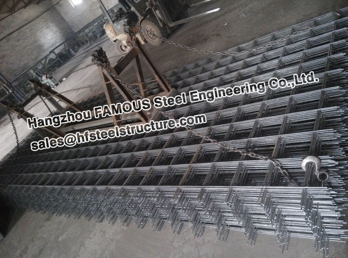 Industrial Prefabricated Steel Square Mesh Commercial Ground Slabs 0