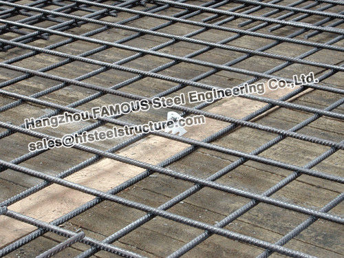 Square Ribbed Steel Reinforcing Mesh Contruct Reinforced Concrete Slabs 0