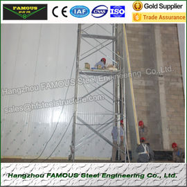 China 75mm Thick Thermal Insulated Sandwich Panels PU Wall System Use supplier