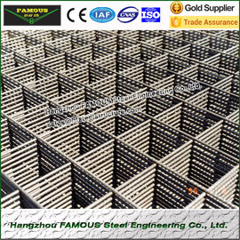 China Painted AS / NZS - 4671 Steel Reinforcing Mesh Industrial Shed Slabs Use supplier