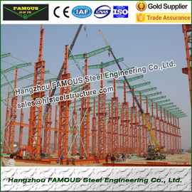 China Multi Gable Span Steel Framed Buildings Prefabricated ASTM Standards supplier