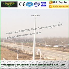 China Monopole And Lattice Tower Pole Steel Frame Buildings For Wind Power Tower supplier
