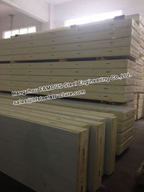 China PU Sandwich Panels Refrigerated Cold Room Panel Used In Poultry Slaughter supplier
