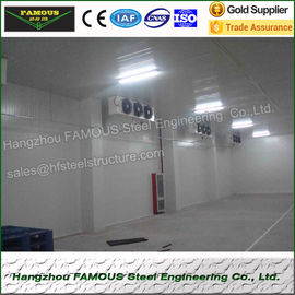 China High Density Fireproof Coolroom Panels Low Temperature Storage supplier