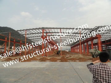 China Steel Framed Buildings /  Industrial Steel Buildings For Steel Warehouse And Showroom supplier