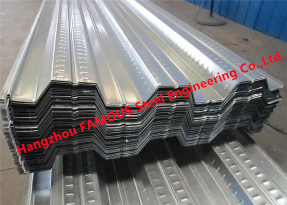 China High Performance Unpropping Metal Floor Deck Galvanized Composite Concrete Slabs supplier