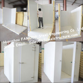 China Commercial Freezer Solar System Walk in Freezer Made of Insulated Material supplier