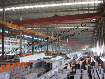 China Prefabricated Industrial Steel Buildings , Single Span Steel Structural Buildings For Warehouse supplier