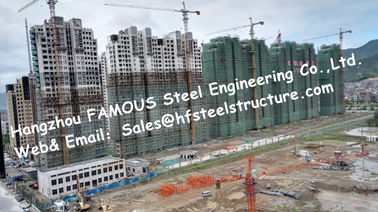 China Prefab Modular Architecture Multi Storey Steel Frame Buildings Apartment Project supplier