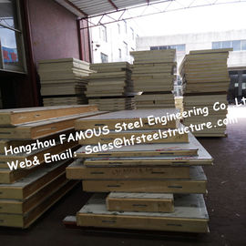 China PU Camlock Sandwich Panels With Effective Width 1150mm , Thickness 50mm supplier