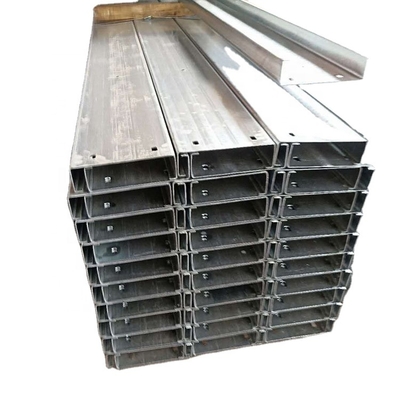 China Industrial Galvanized Steel Purlins 1.5mm-3mm Thickness High Strength supplier