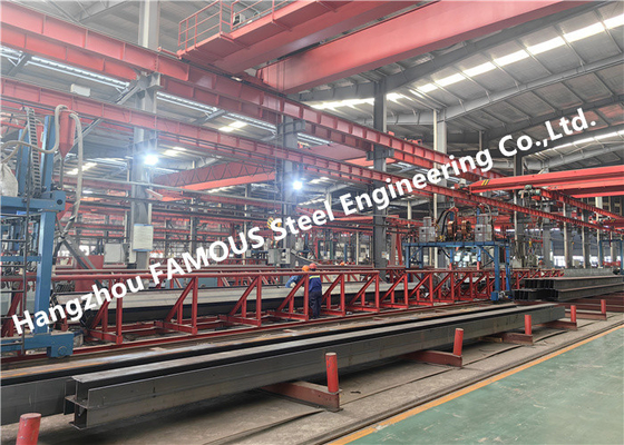 China North American Fabrication Steel Structure Members Construction Q345b Galvanized supplier