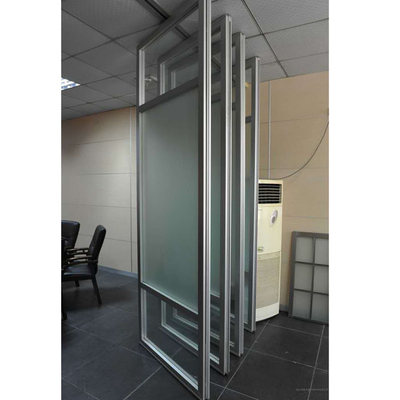 China Rectangle Glass Partition Wall  Easy Installation With High Transparency supplier