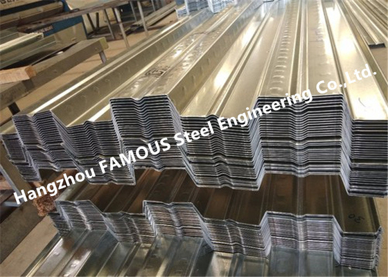 China Galvanized Corrugated Steel Deck System Concrete Floor Deck Construction supplier