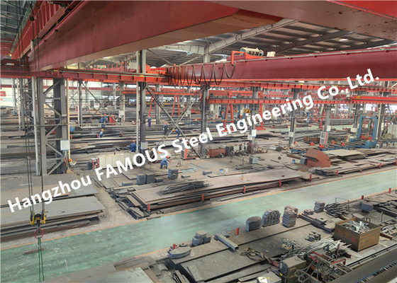 China Galvanized Q355b Structural Steel Fabrications Frame Construction supplier