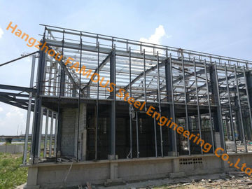China Prefabricated Design EU Standard Pre-engineered Building Steel Structure Building With Tekla Model supplier