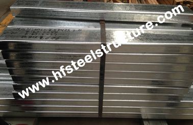 China Galvanized C Purlin Steel Building Kits For Construction Material / Bracket supplier