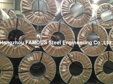 China Hot Dipped Chromated / Oiled / Galvanized Steel Coil Zinc , ASTM Steel Sheet supplier