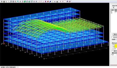 China Prefab Light Industrial Steel Buildings With Auto CAD &amp; 3D Tekla Design supplier